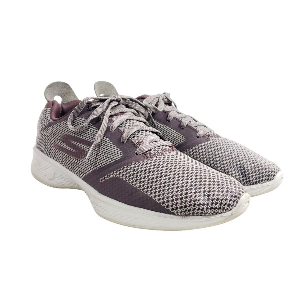 Skechers Womens Size 11 Quick Fit Athletic Shoes Burgundy Lightweight